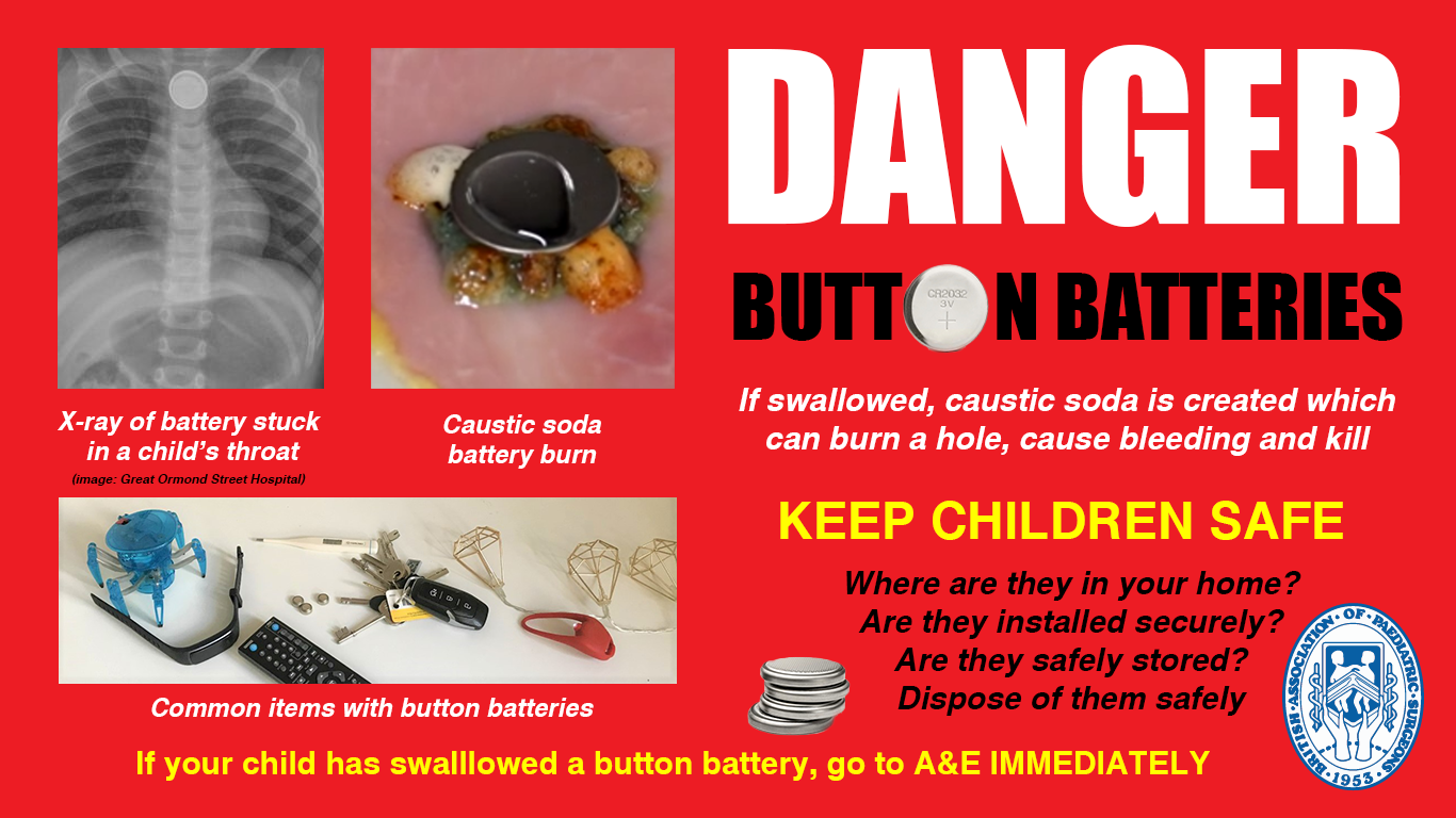 BAPS Button Battery Safety Flier for Twitter and Facebook