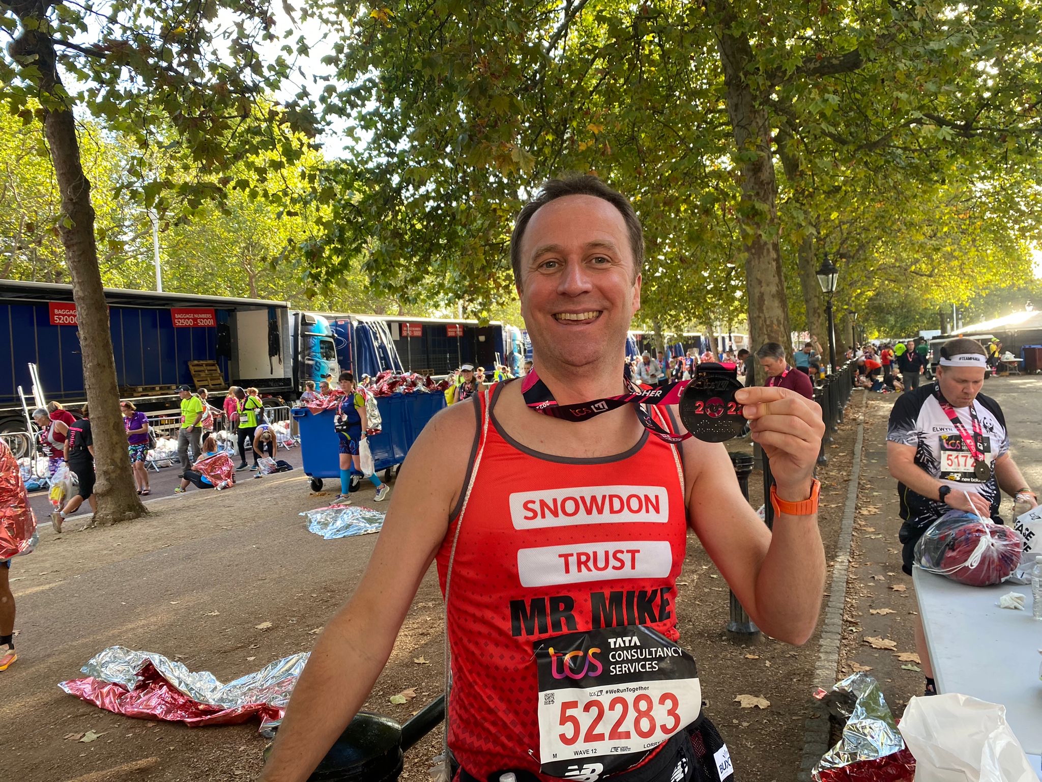 Mike Stanton 2022 London Marathon